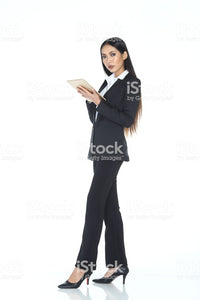 Black Straight fit Regular pants